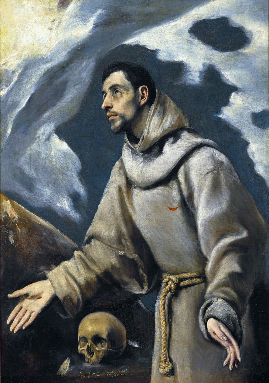 Die Ekstase des heiligen Franziskus von Assisi von El Greco