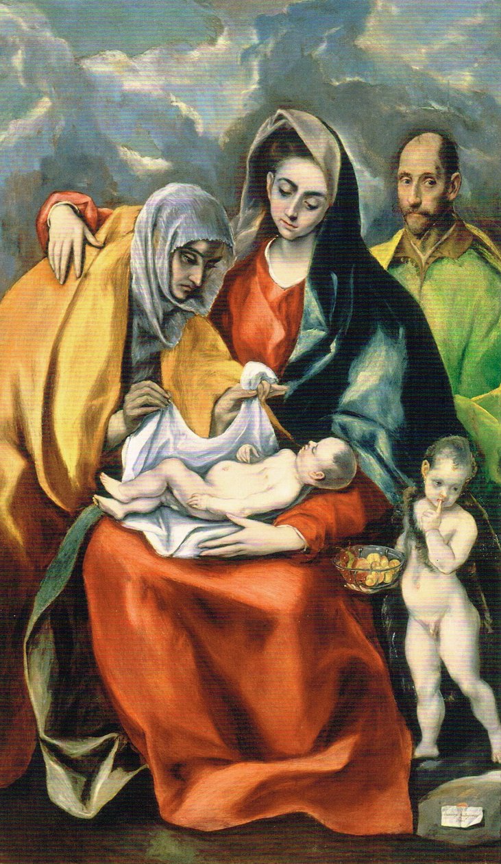 Die Heilige Familie von El Greco