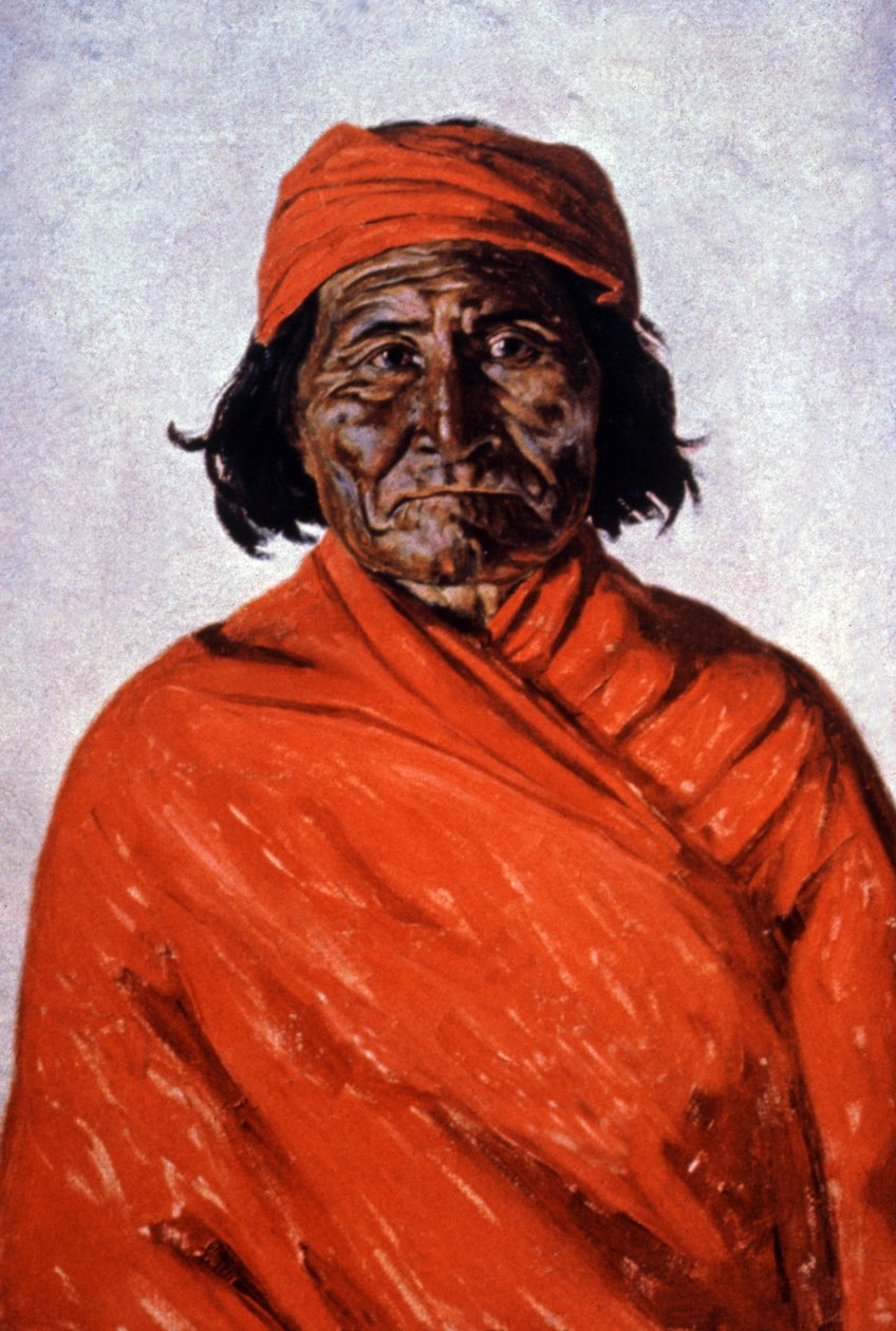 Geronimo, ca. 1900 (Illustration) von Elbridge Ayer Burbank