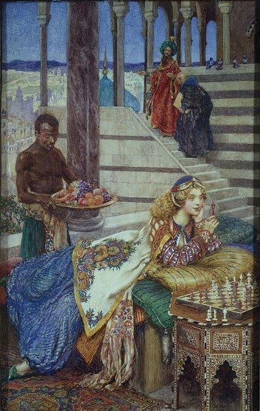 Schöne Enid von Eleanor Fortescue Brickdale