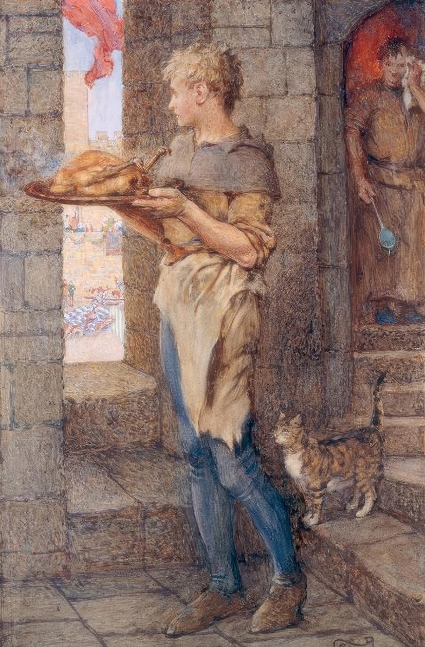 Gareth und Lynette von Eleanor Fortescue Brickdale