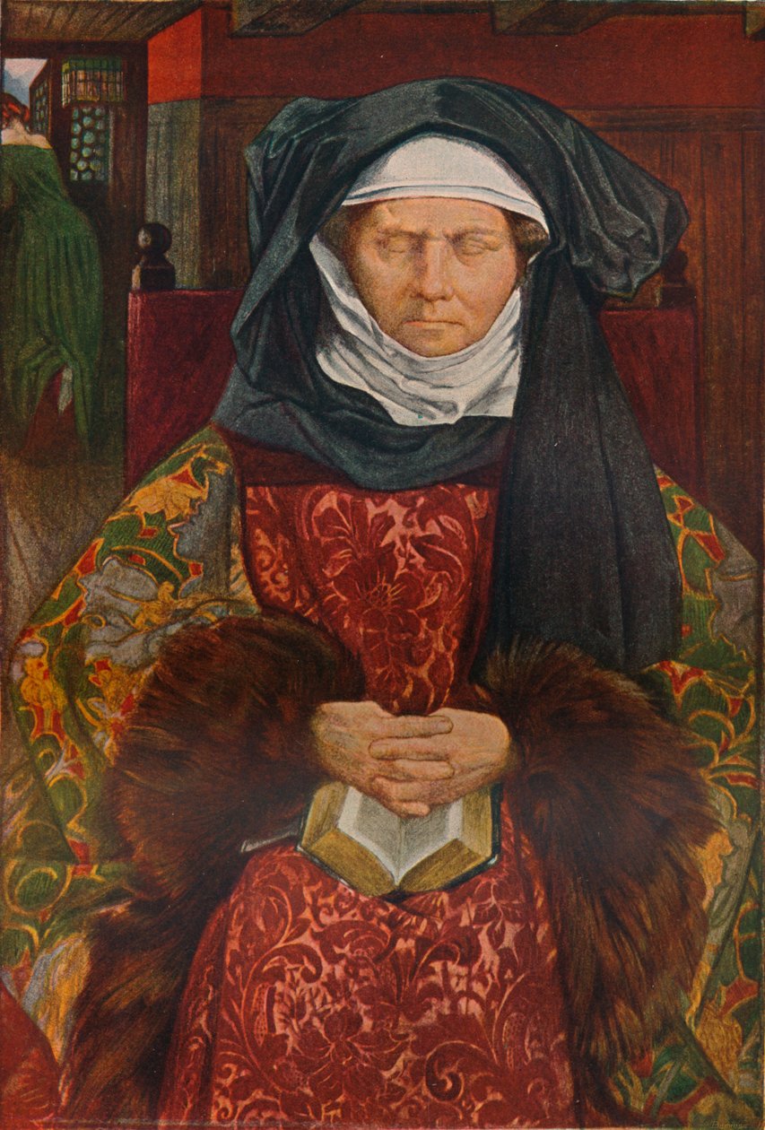 Die Anstandsdame, ca. 1900 von Eleanor Fortescue Brickdale