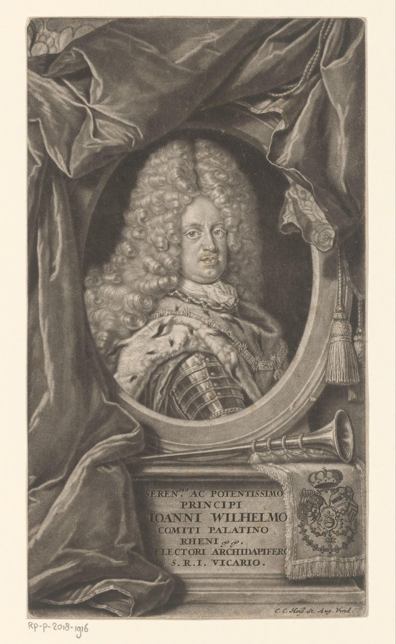 Porträt von Johann Wilhelm von Elias Christopf Heiss