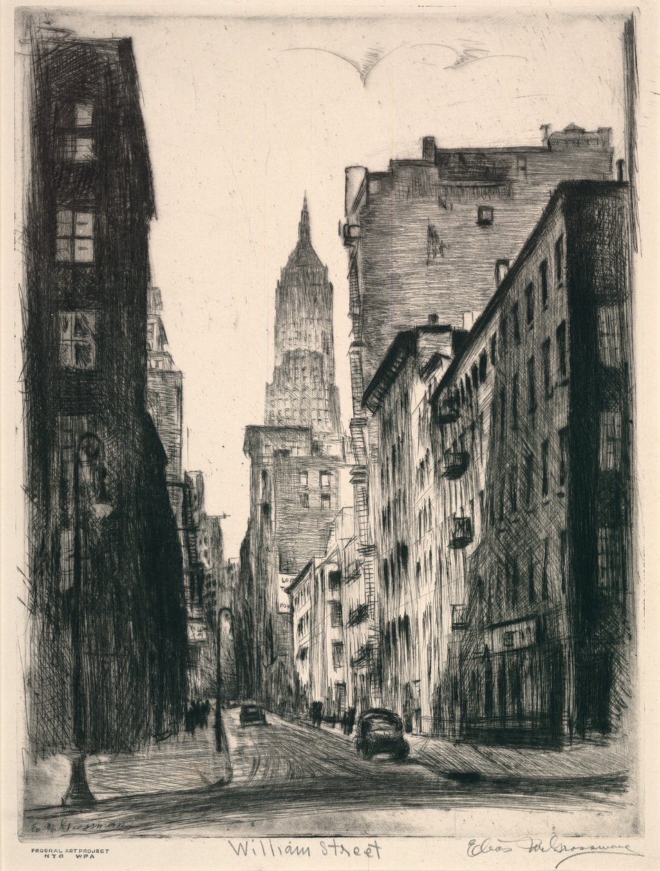 William Street von Elias M. Grossman