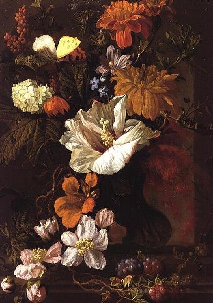 Stillleben mit Blumen von Elias van den Broeck