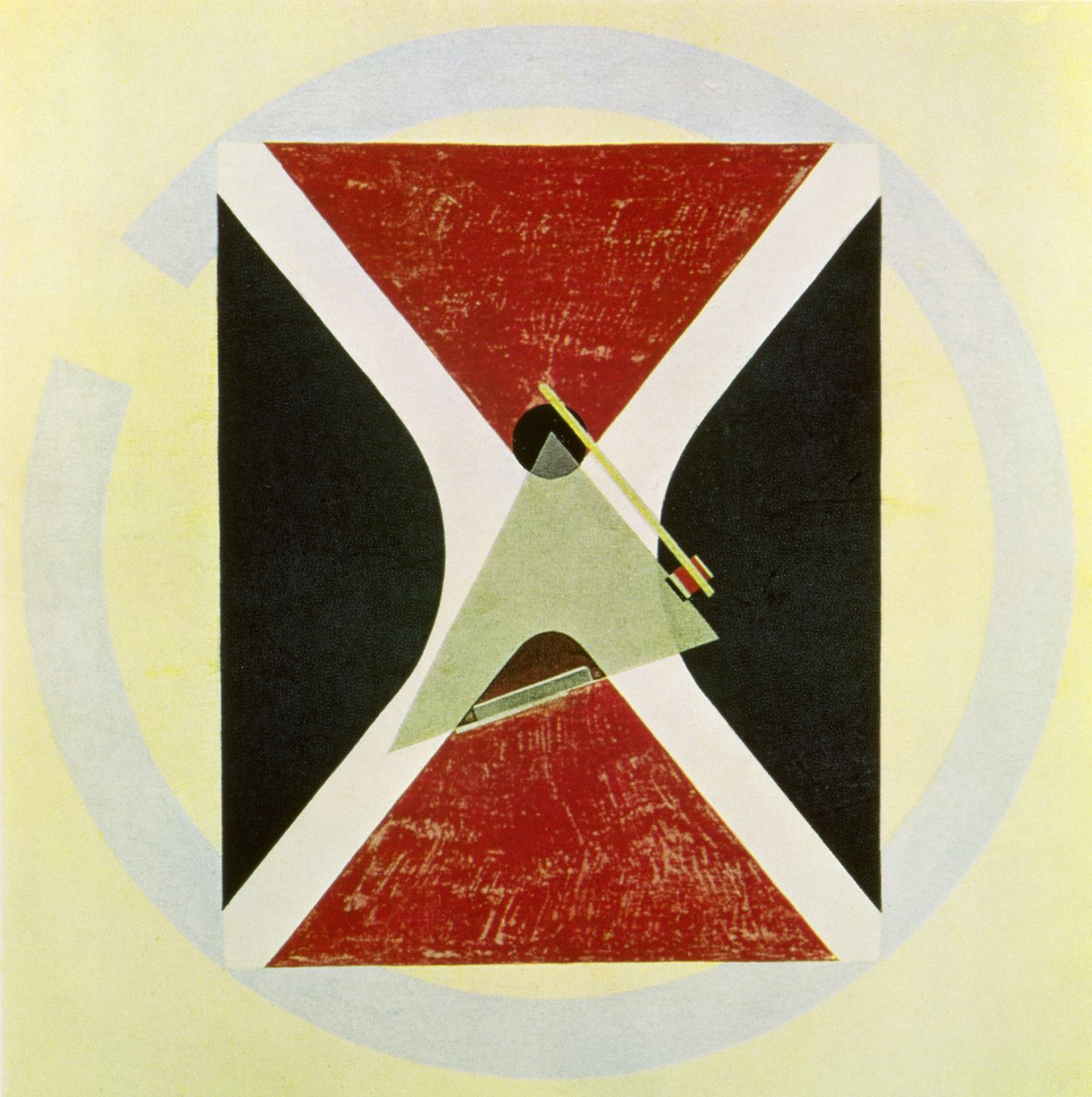 Proun 43, 1924 von Eliezer Markowich Lissitzky