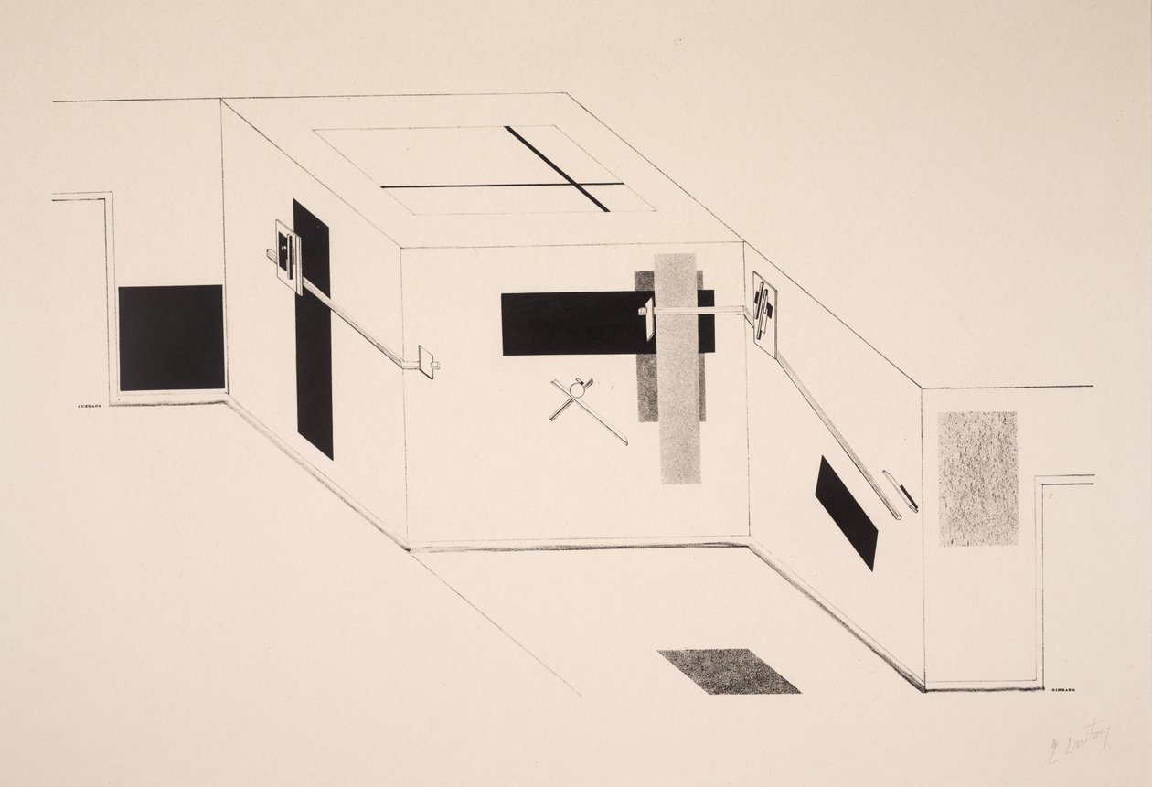 Ohne Titel von Eliezer Markowich Lissitzky