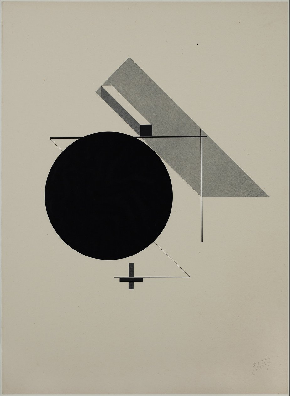 Proun von Eliezer Markowich Lissitzky