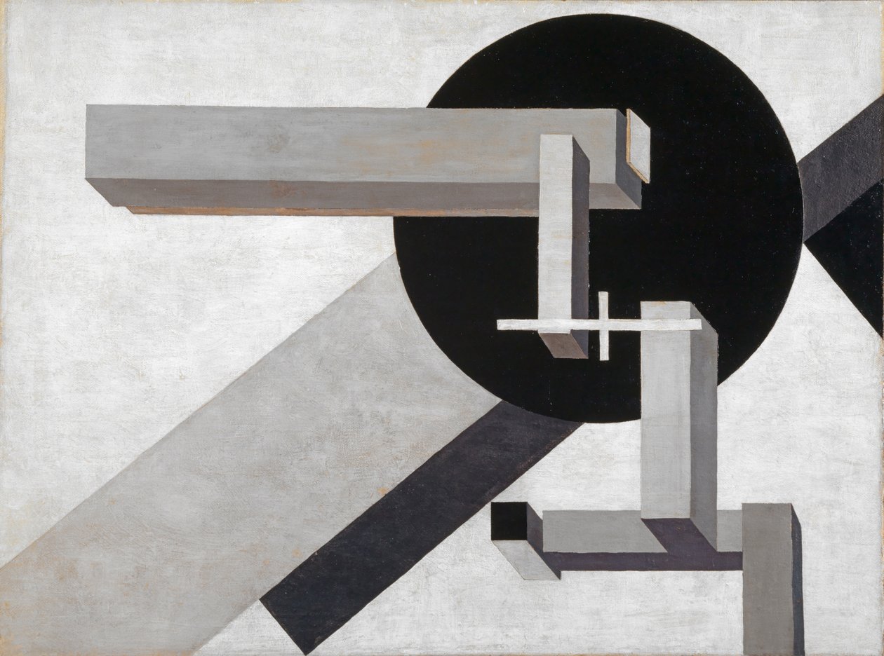 Proun 1 D, 1919 von Eliezer Markowich Lissitzky