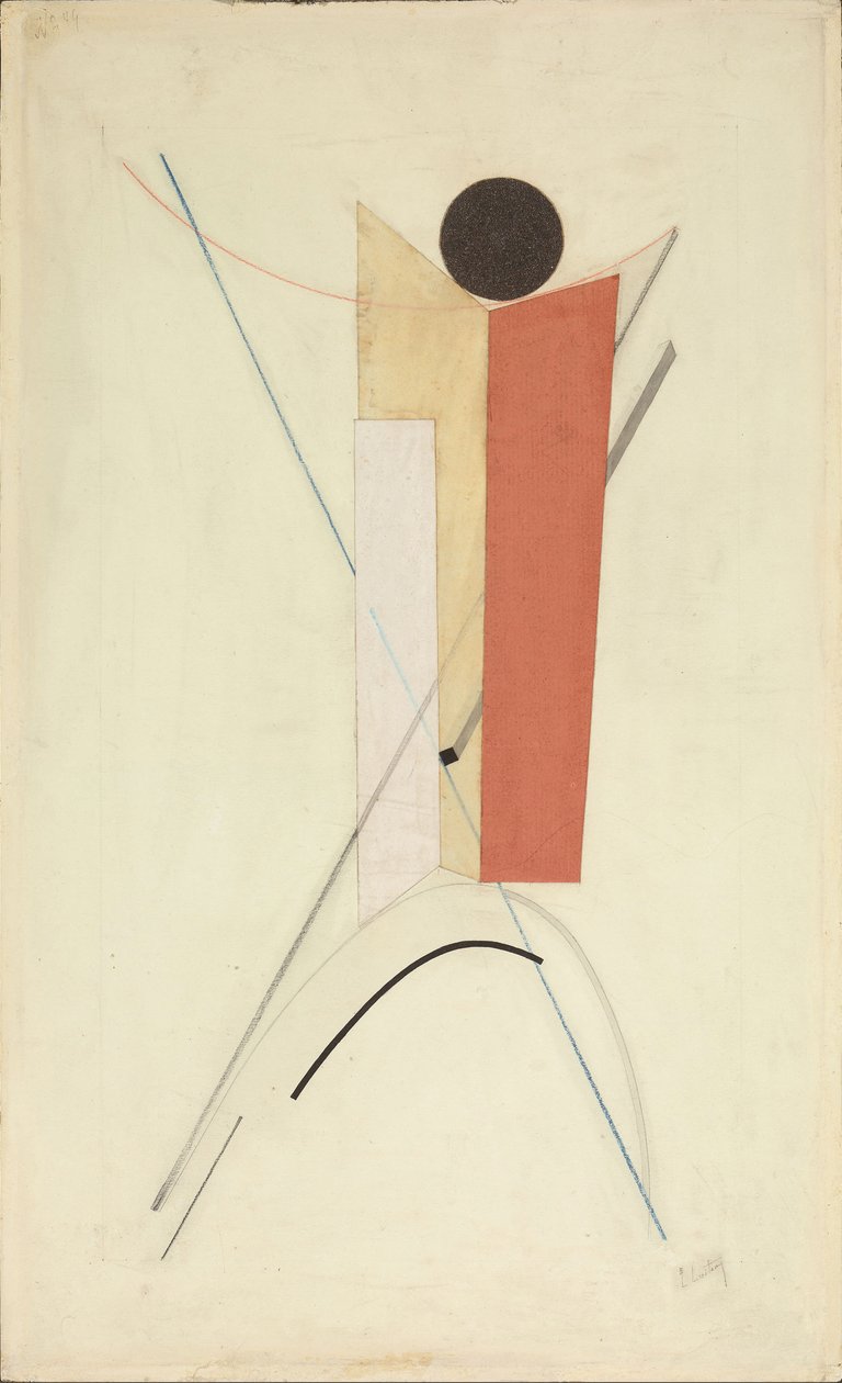 Proun 43 Variante, ca. 1922 von Eliezer Markowich Lissitzky