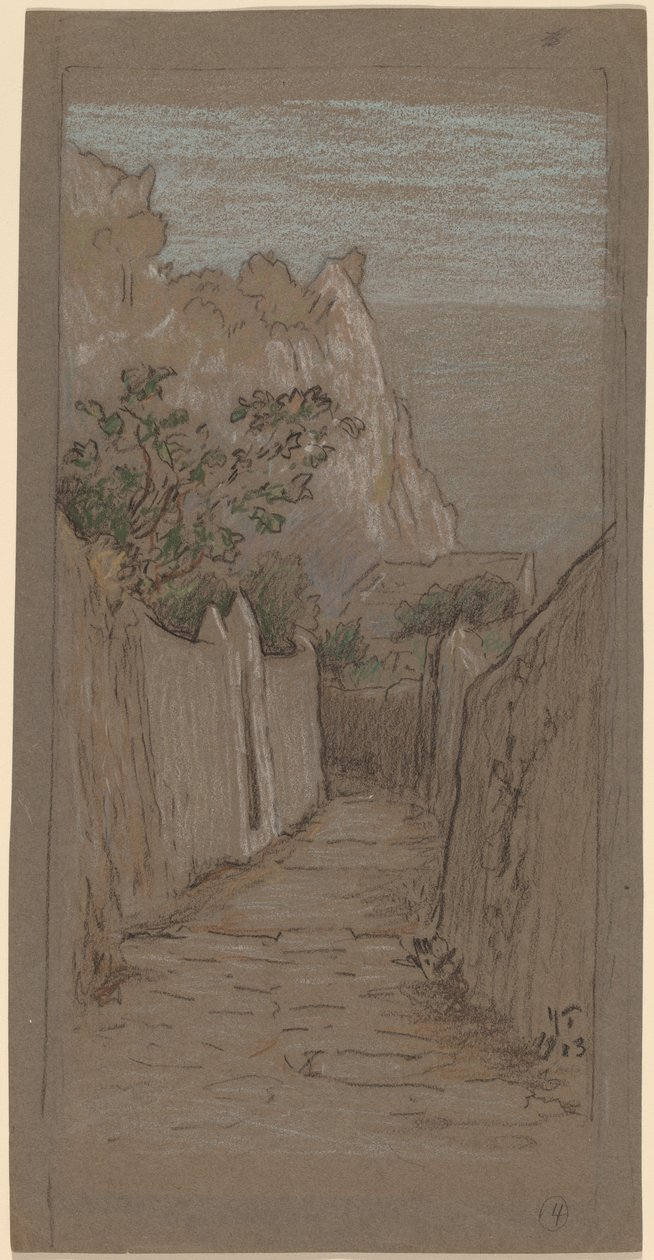 Capri von Elihu Vedder