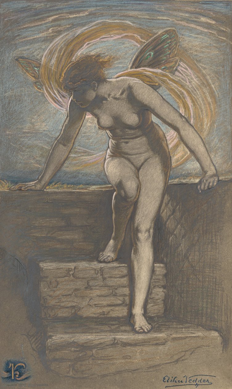 Morgendämmerung, 1898 von Elihu Vedder