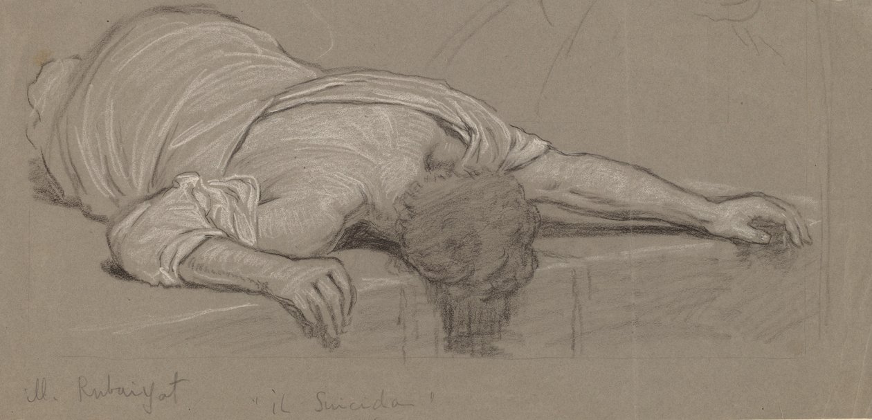 Aus dem Rubáiyát, ca. 1887 von Elihu Vedder
