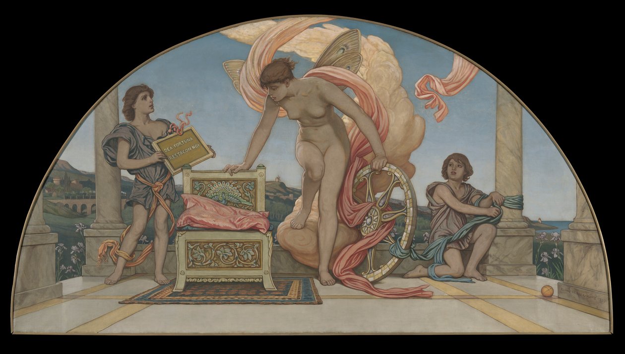 Göttin des Glücks, bleib bei uns von Elihu Vedder