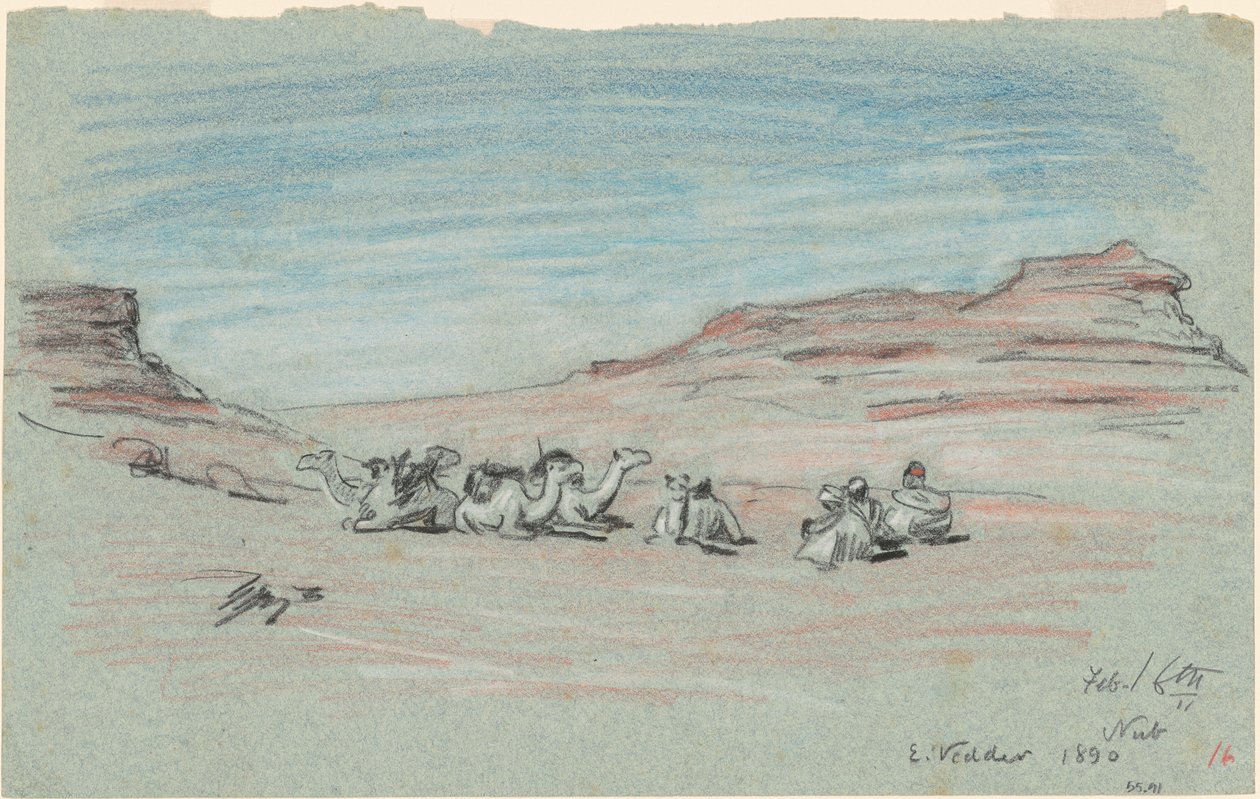 Nilreise, Nr. 20 von Elihu Vedder