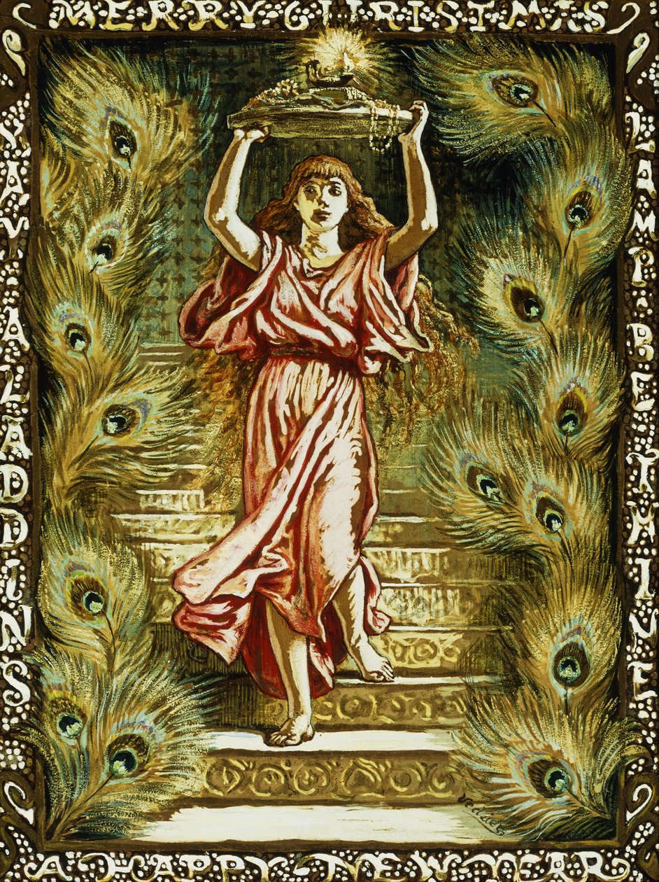 Prang-Design für Weihnachten von Elihu Vedder