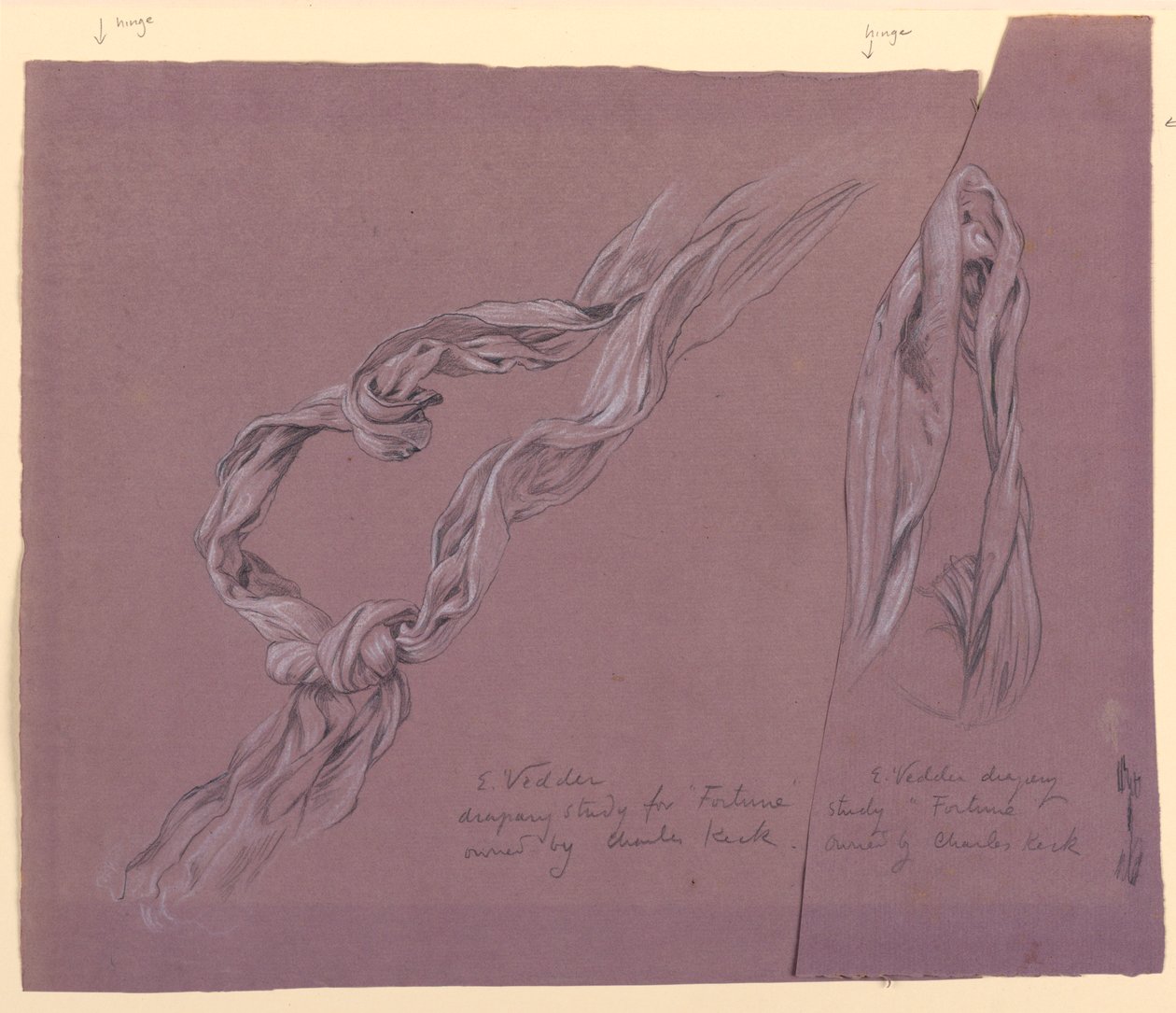 Studie für "Fortune" von Elihu Vedder