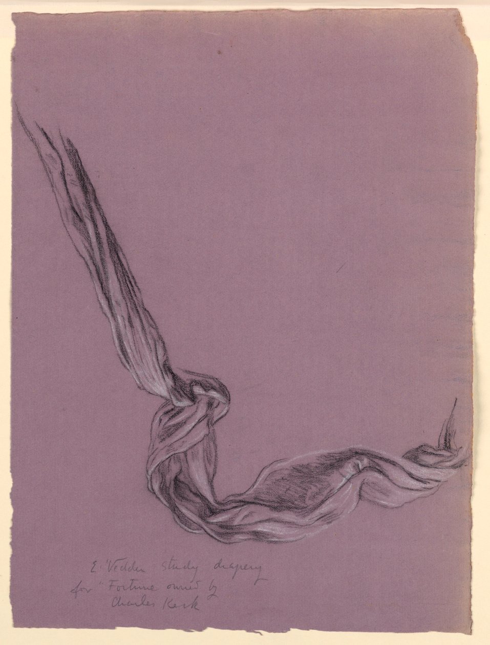 Studie für "Fortune" von Elihu Vedder