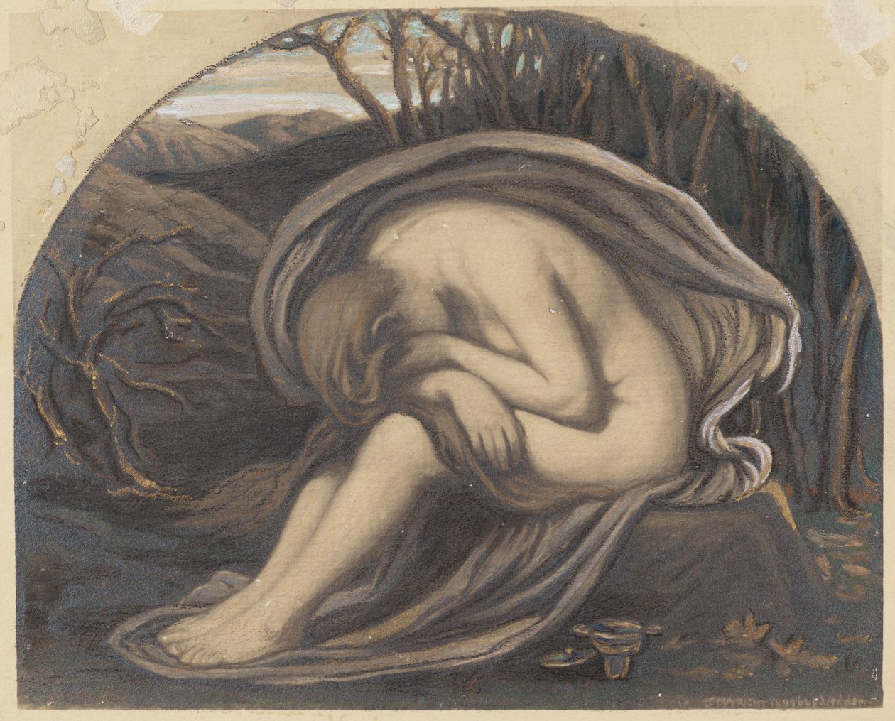 Die Magdalena von Elihu Vedder