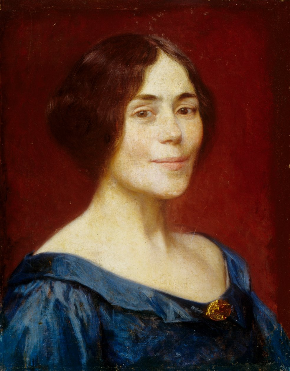 Selbstporträt, 1899 von Elin Danielson Gambogi