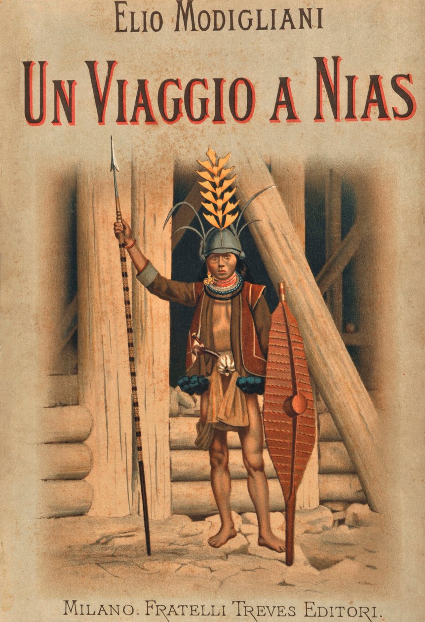 Nias-Leute (Illustration aus 