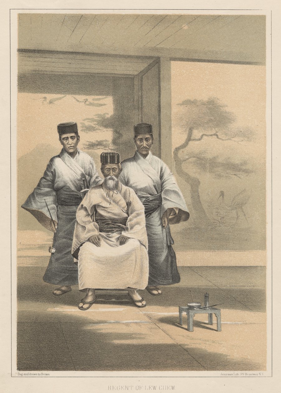Regent von Lew Chew, 1855 von Eliphalet Brown