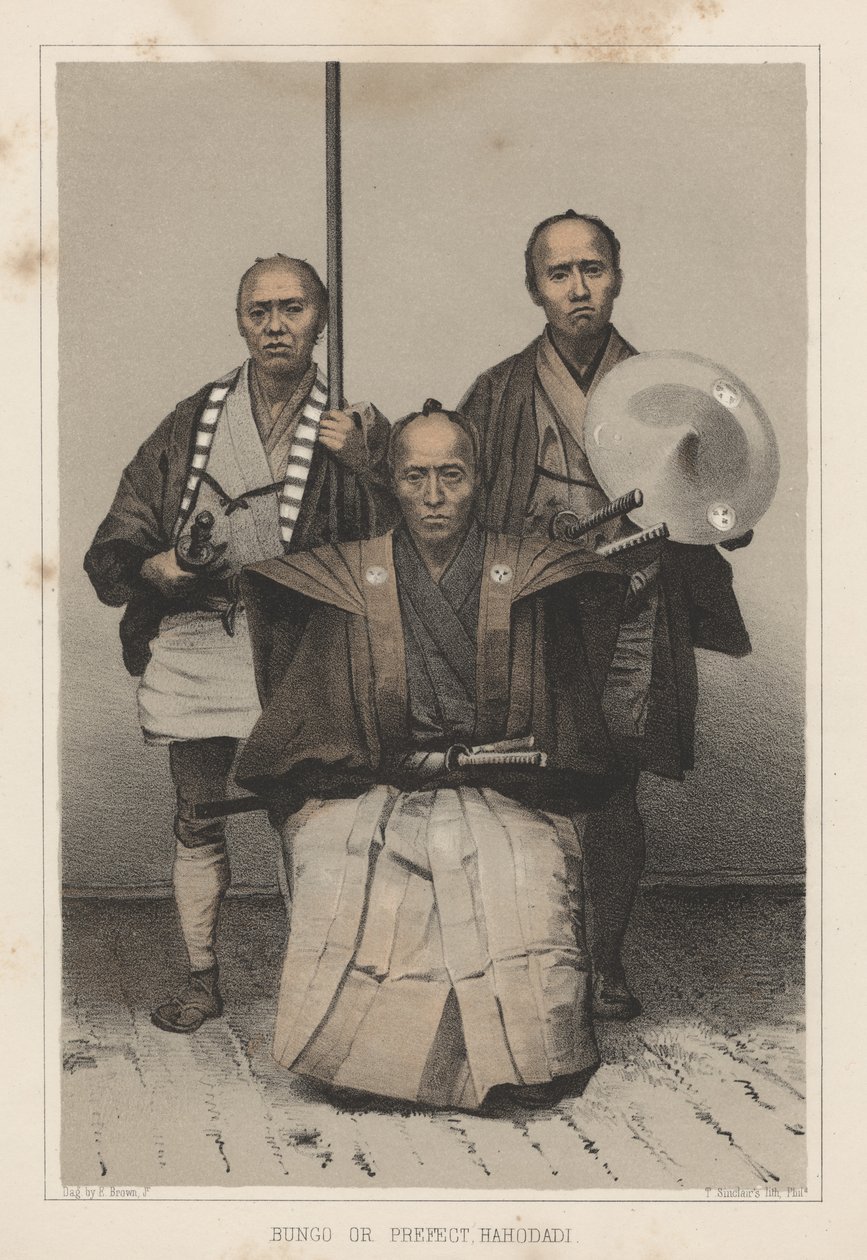Bungo oder Präfekt, Hahodadi, 1855 von Eliphalet Brown