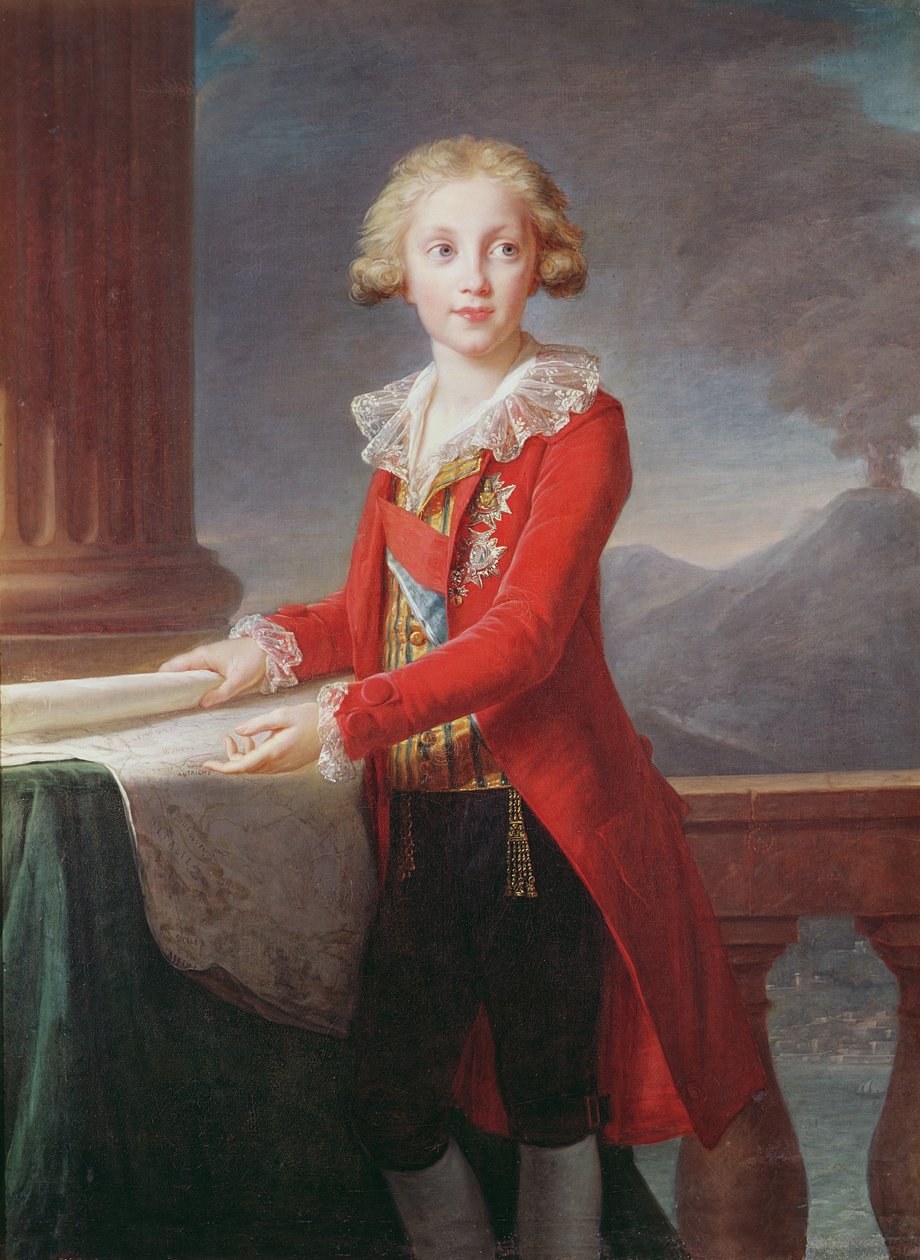 Porträt von Franz I. der Beiden Sizilien von Elisabeth Louise Vigee Lebrun