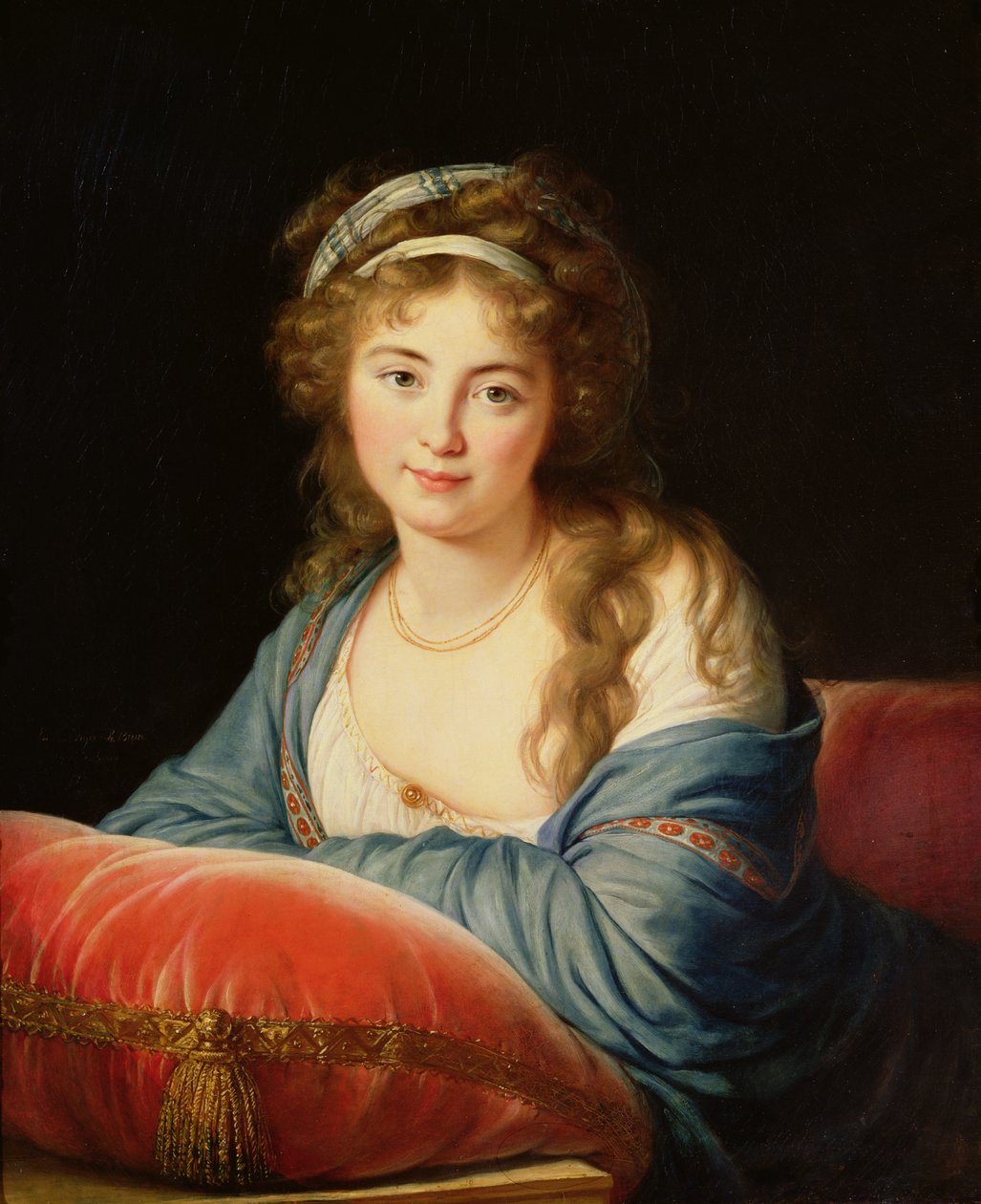 Die Gräfin Catherine Vassilievna Skavronskaia (1761-1869) 1796 von Elisabeth Louise Vigee Lebrun