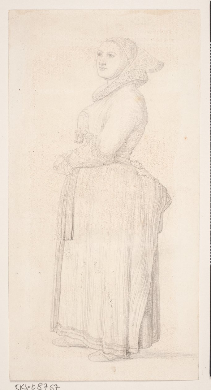 Amager-Mädchen von Elisabeth Jerichau Baumann