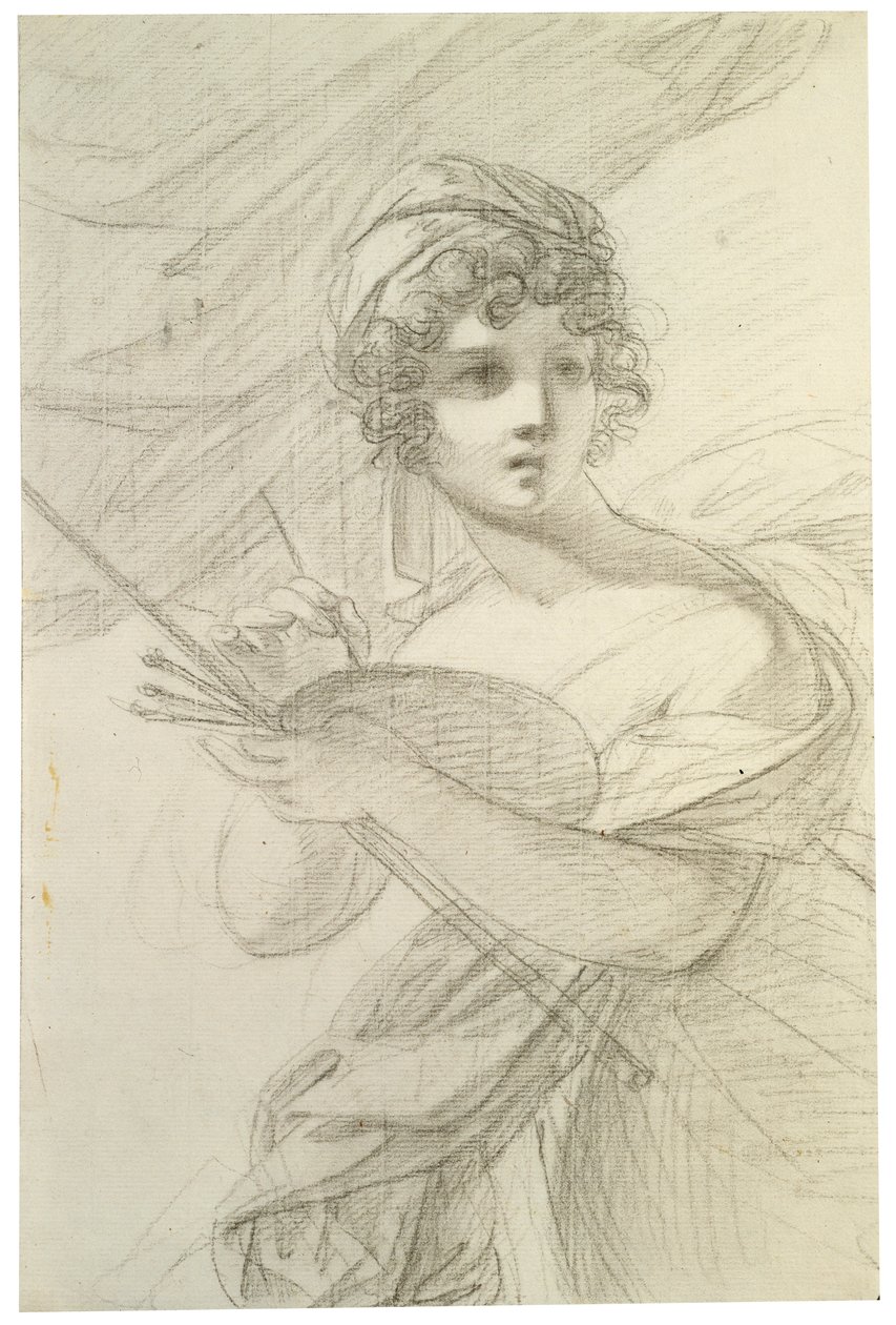 Selbstporträt, ca. 1800 von Elisabeth Louise Vigee Lebrun