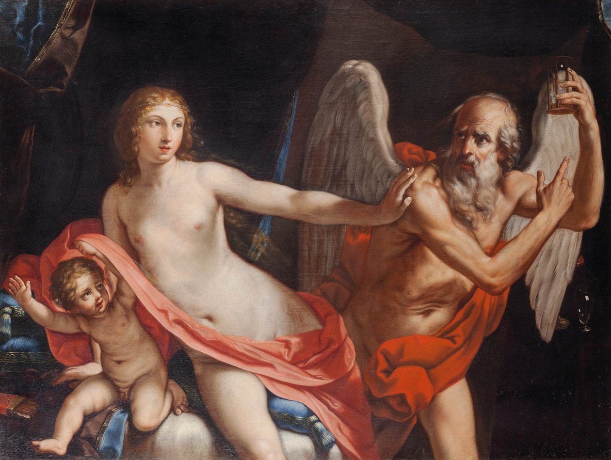 Die Schönheit, die die Zeit vertreibt von Elisabetta Sirani