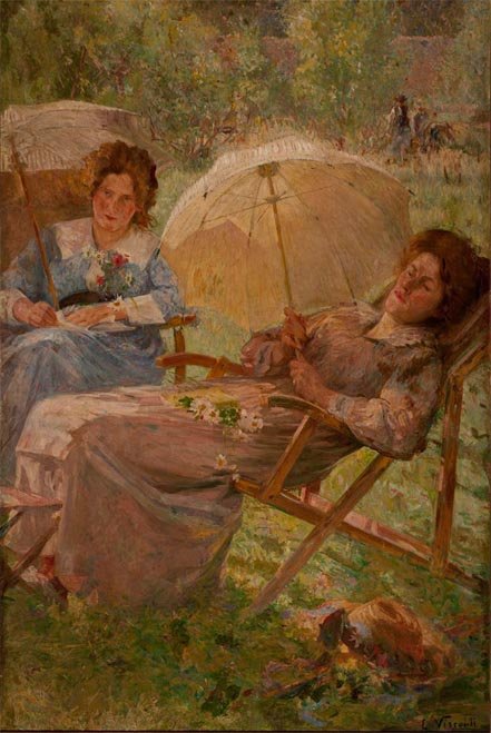 Sonnenbad von Eliseu Visconti
