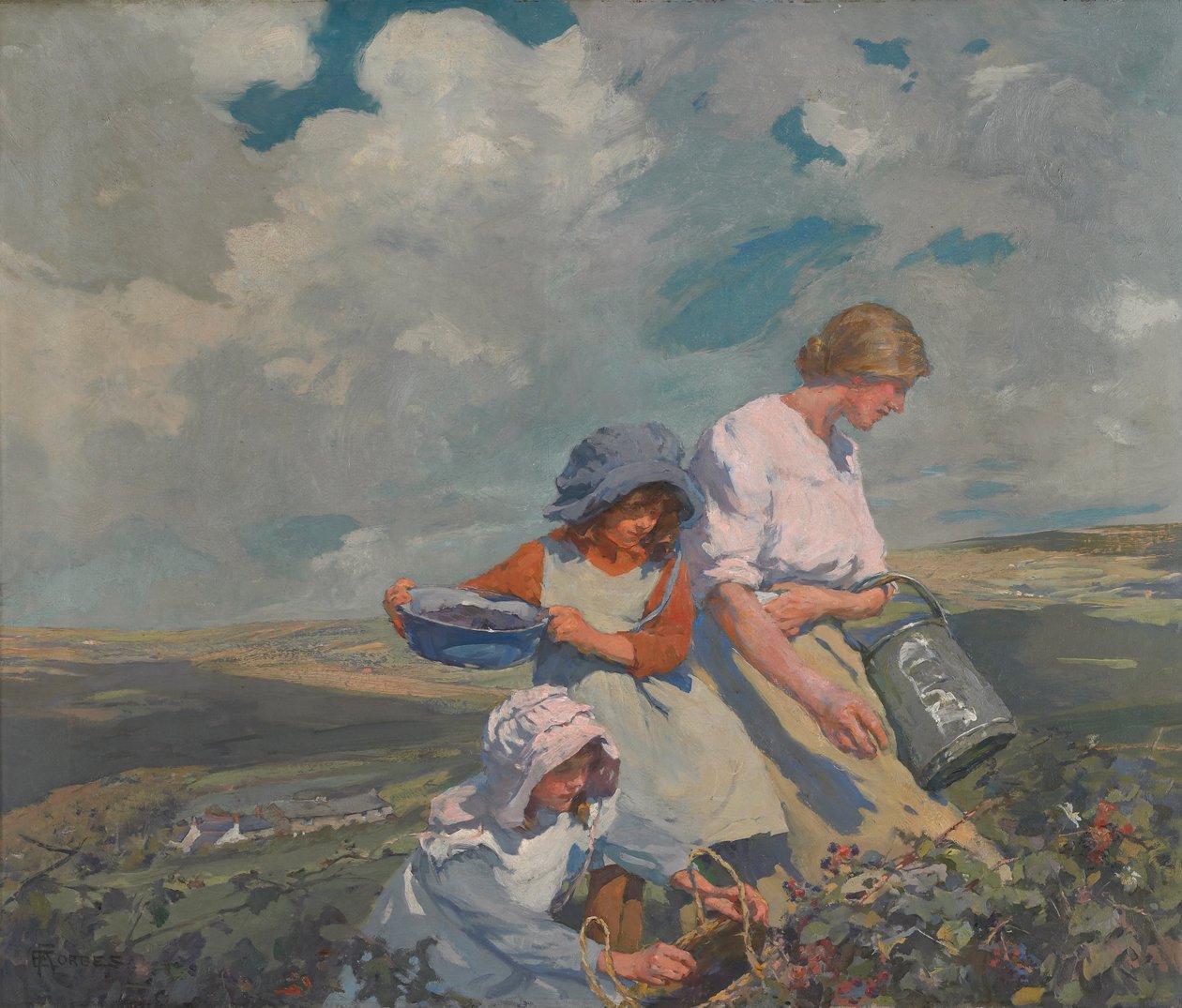 Brombeersammlung von Elizabeth Adela Stanhope Forbes
