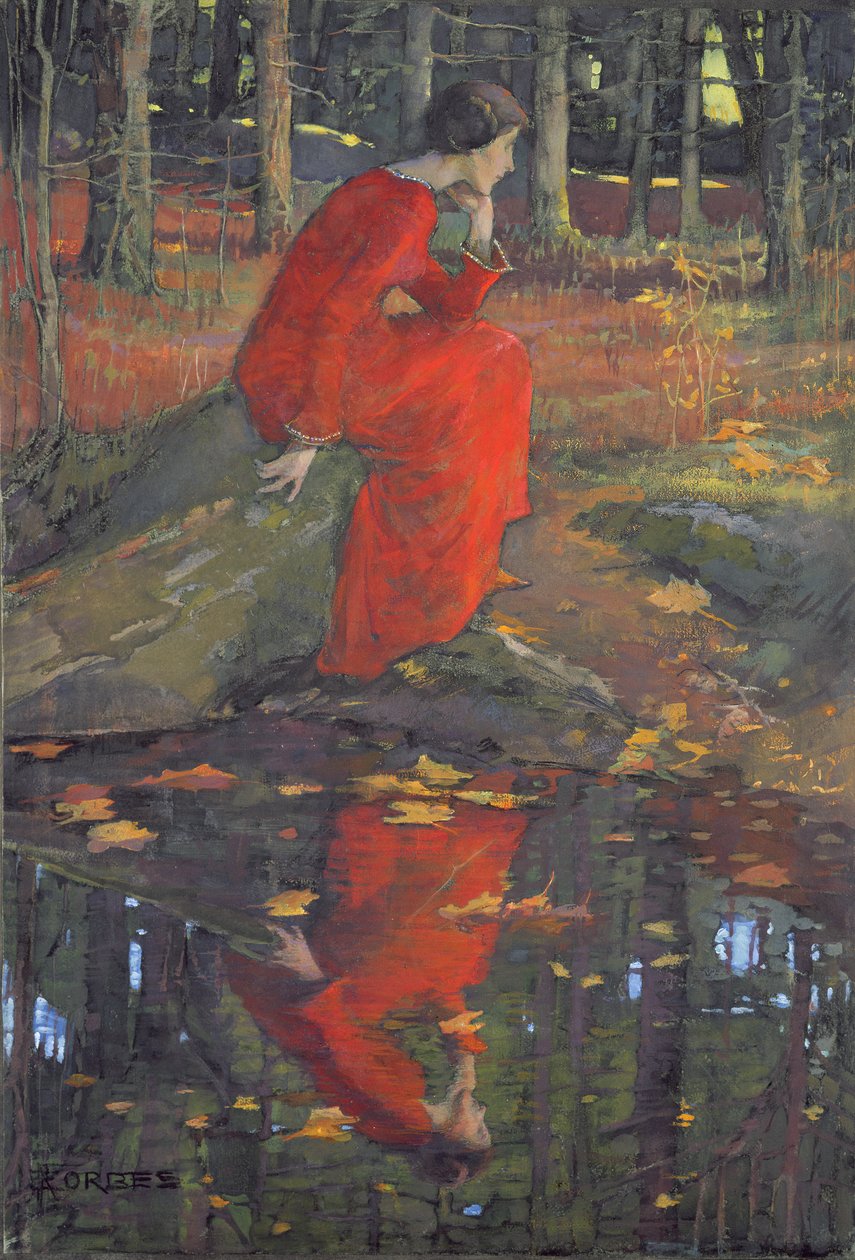 Das Blatt von Elizabeth Adela Stanhope Forbes