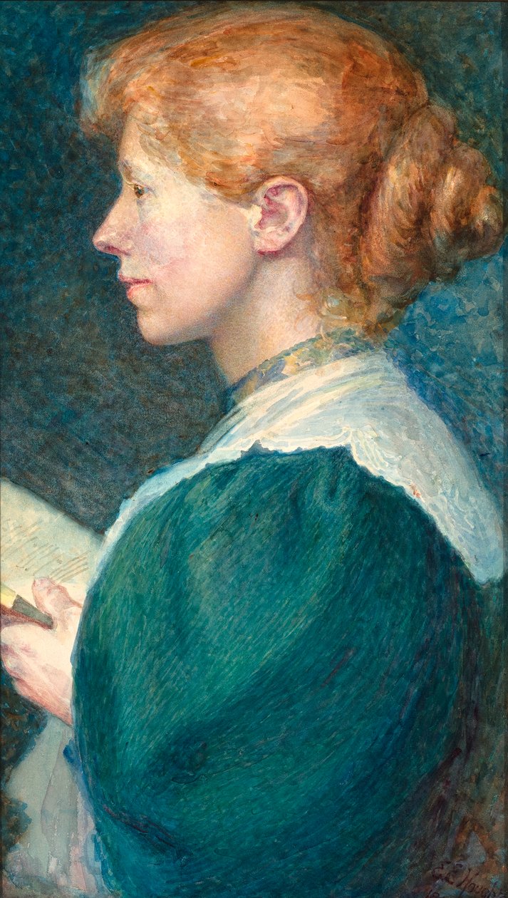Reflexionen (Selbstporträt) von Elizabeth Ellen Houghton