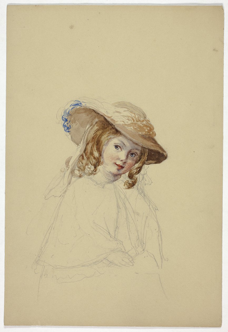 Porträt von Florence Seymour von Elizabeth Murray
