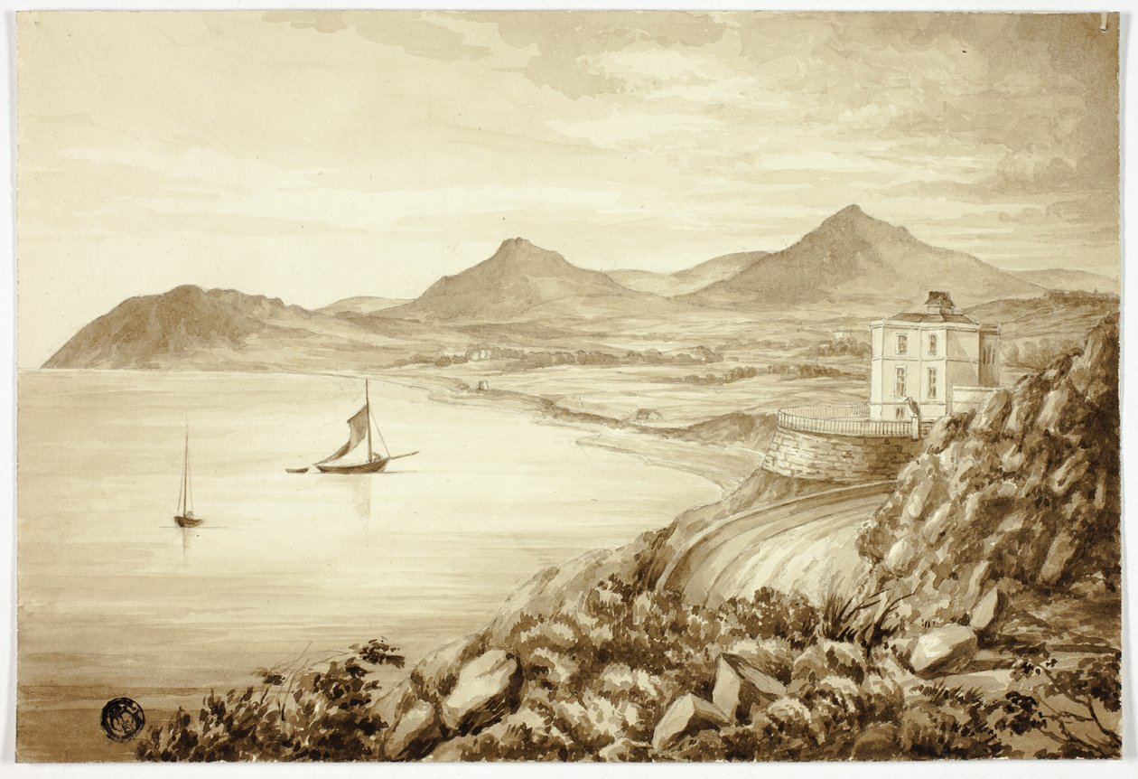 Tal von Shanganagh, Dún Laoghaire, mit Booten von Elizabeth Murray