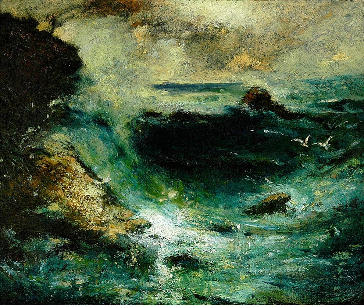 Stürmische Gewässer von Elliot Daingerfield