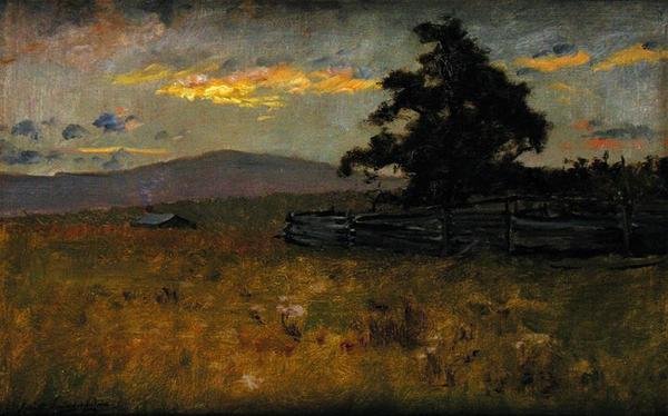 Grün und Gold von Elliott Daingerfield
