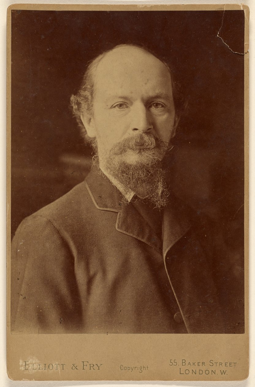 Algernon Charles Swinburne (1837 - 1909) von Elliott and Fry
