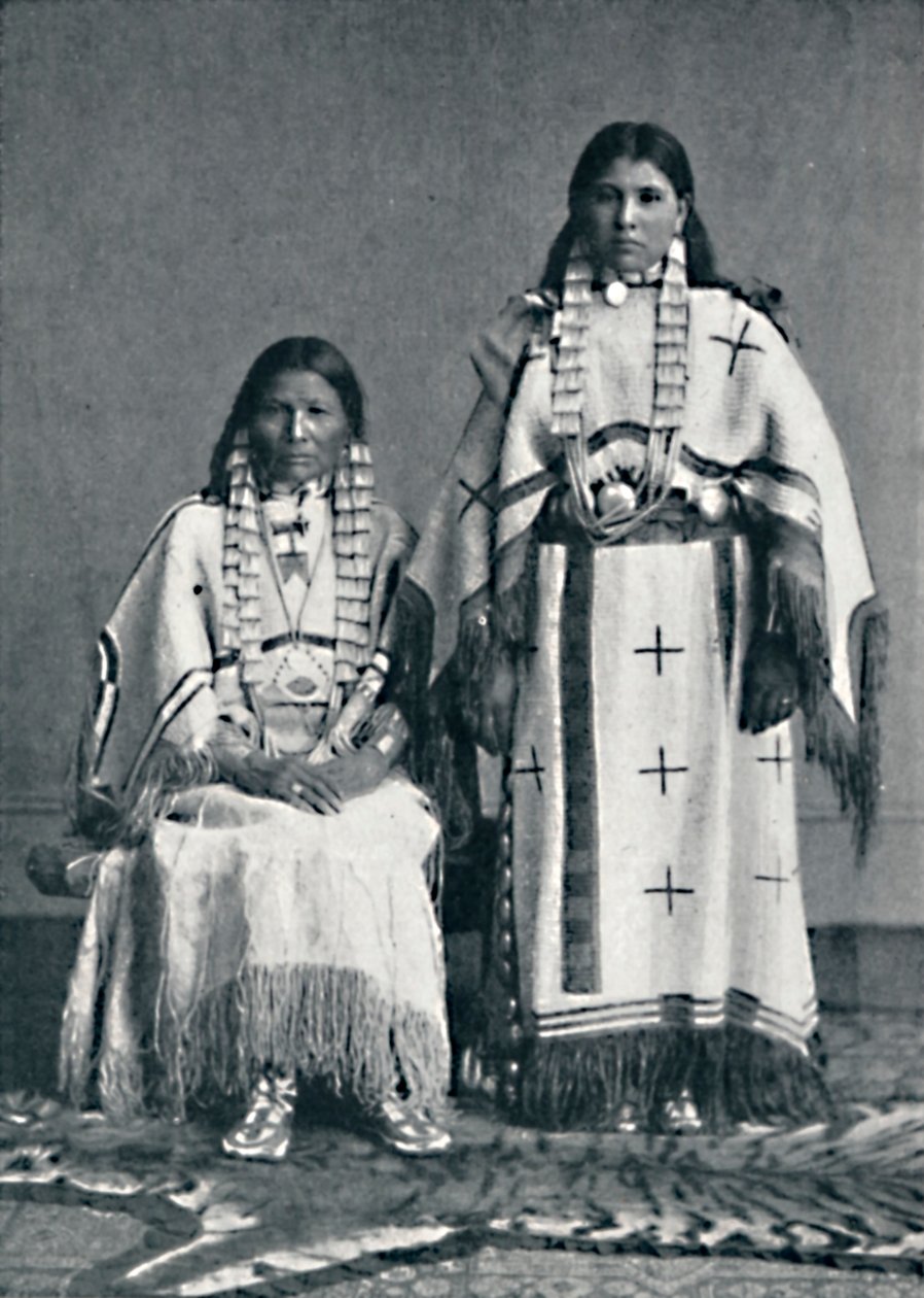 Nordamerikanische Indianer, 1912 von Elliott and Fry