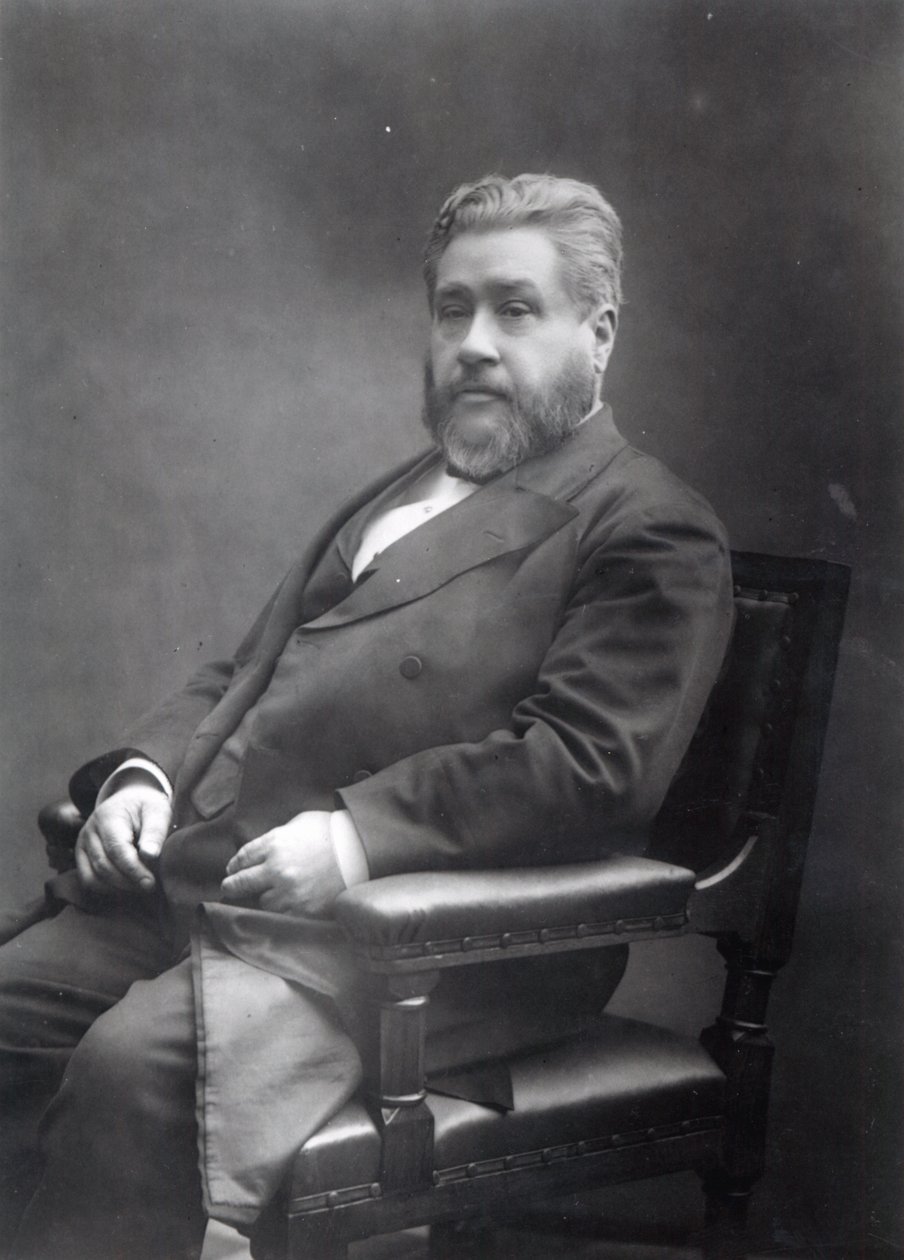 Reverend Charles Haddon Spurgeon von Elliott und Fry Studio