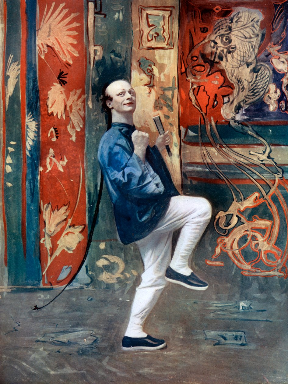 Huntley Wright in San Toy, ca. 1902 von Ellis and Walery