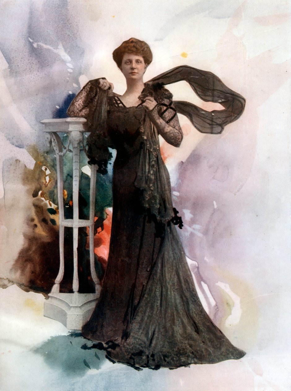 Kate Sergeantson, Schauspielerin, ca. 1902 von Ellis and Walery