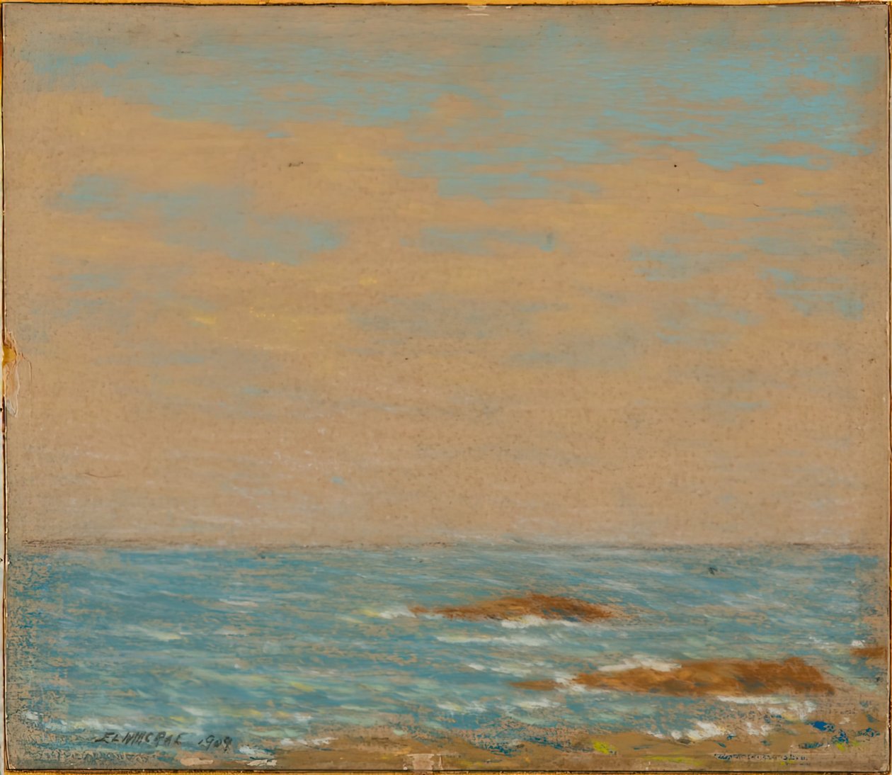 Meereslandschaft, 1909 von Elmer Livingston MacRae
