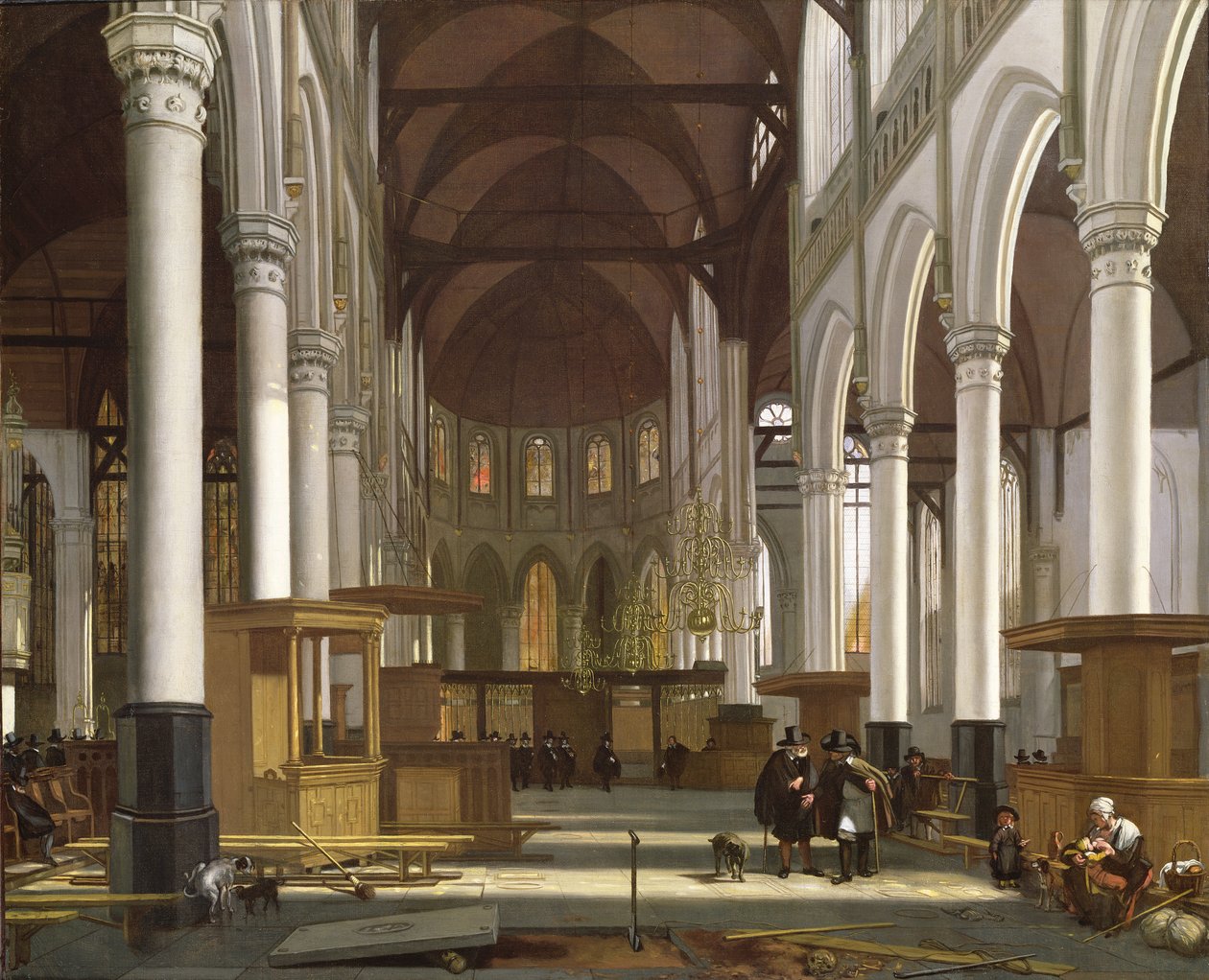 Kircheninneres von Emanuel de Witte