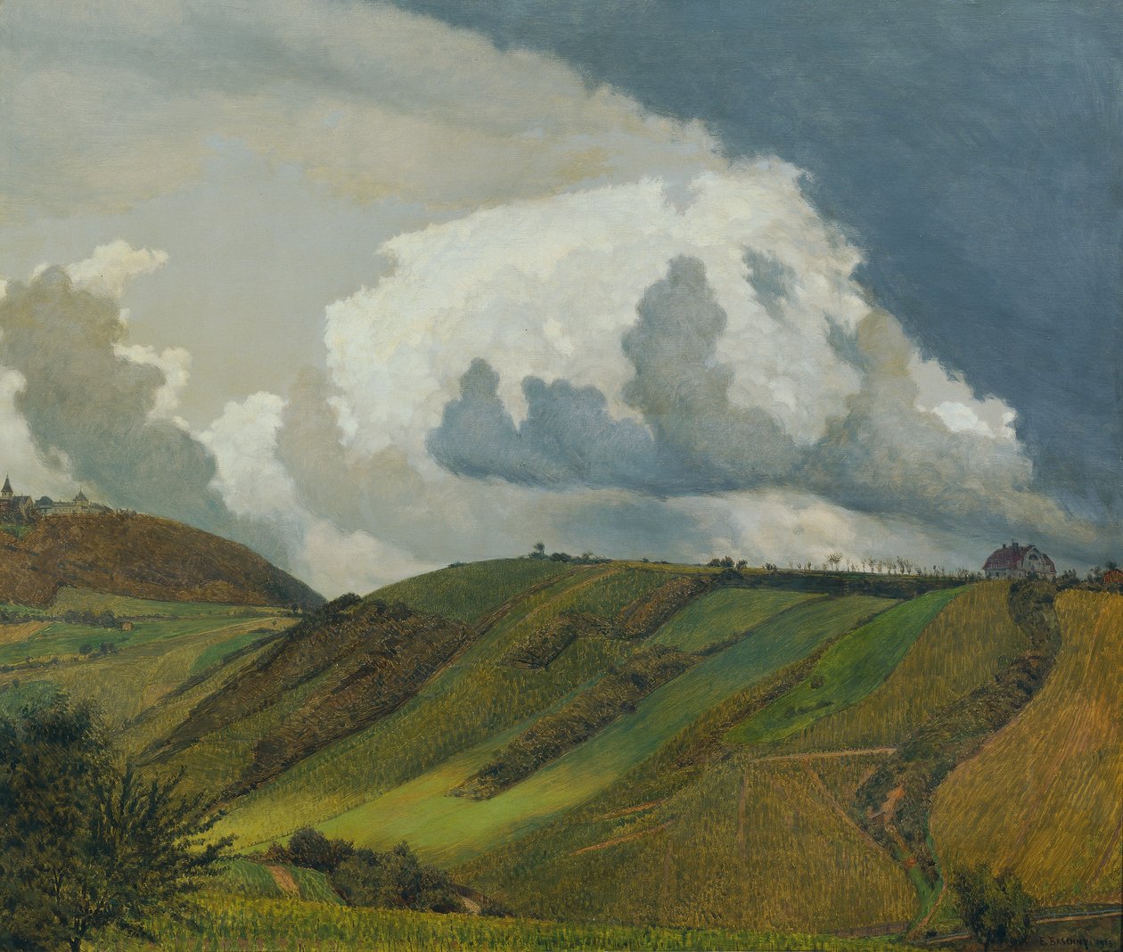 Vor einem Gewitter von Emanuel Baschny
