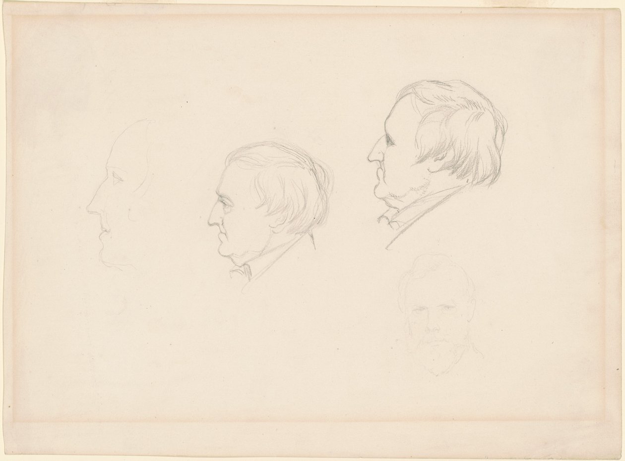 Studien von Männern von Emanuel Gottlieb Leutze
