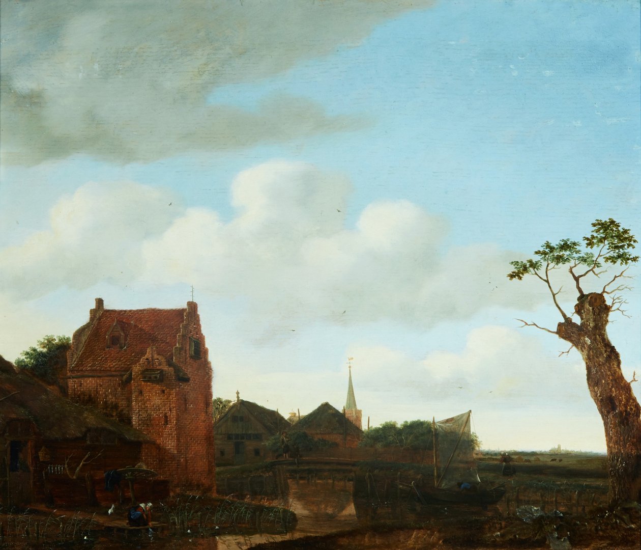 Dorflandschaft von Emanuel Murant